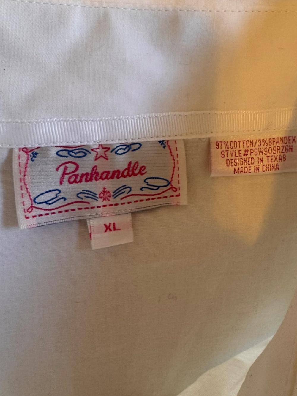 Western Cowgirl Rodeo Prairie Panhandle Women's Cotton Shirt Pearl Snaps XL - Picture 7 of 13